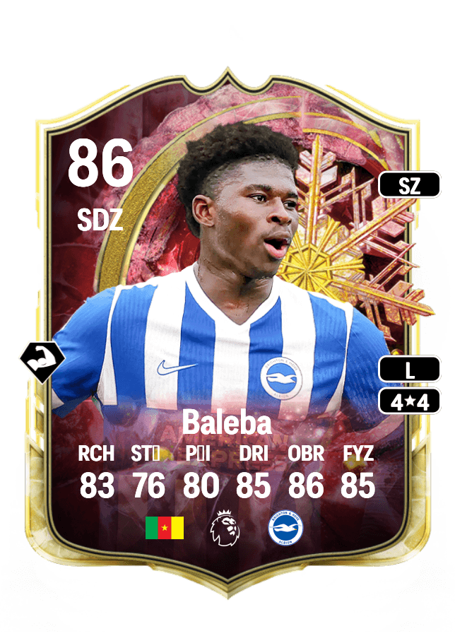 Carlos Baleba card