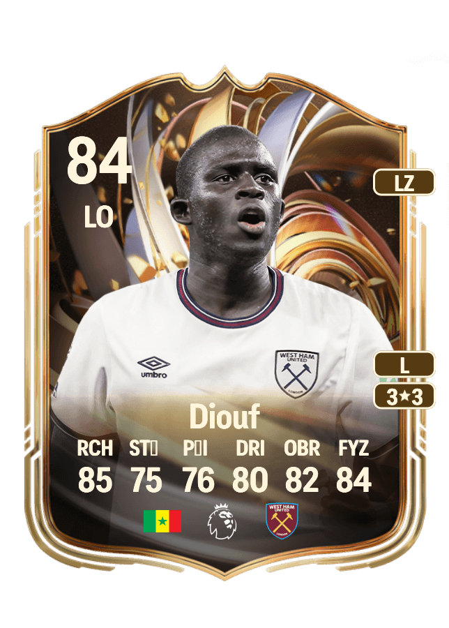 El Hadji Malick Diouf card