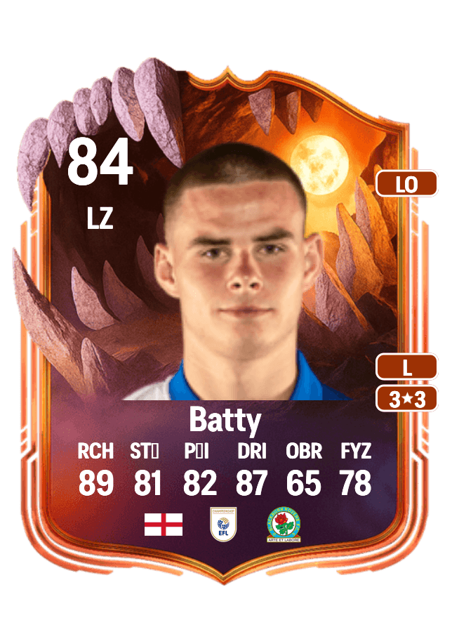 Jake Batty card