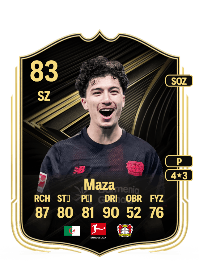 Ibrahim Maza card