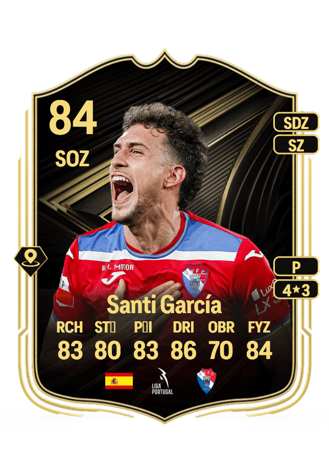 Santi García card
