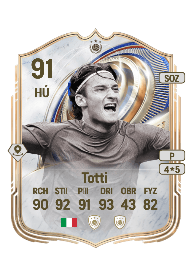 Francesco Totti card