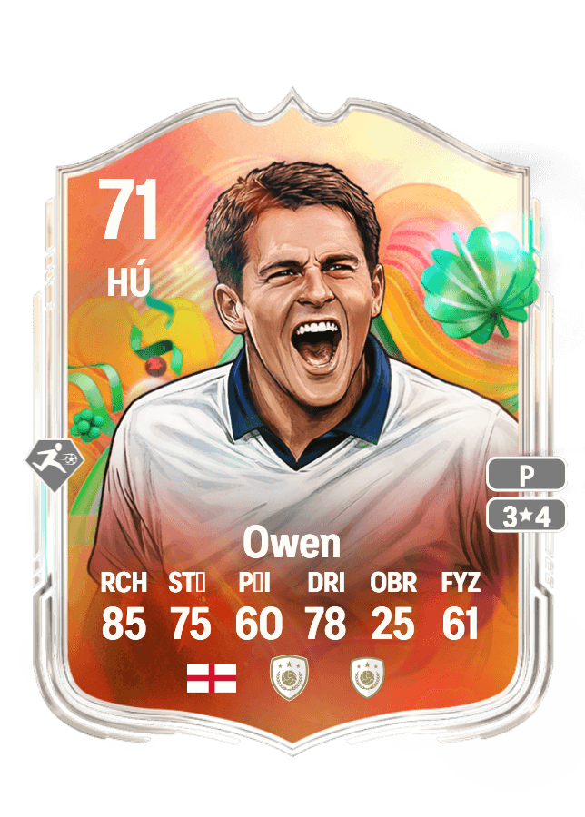 Michael Owen card