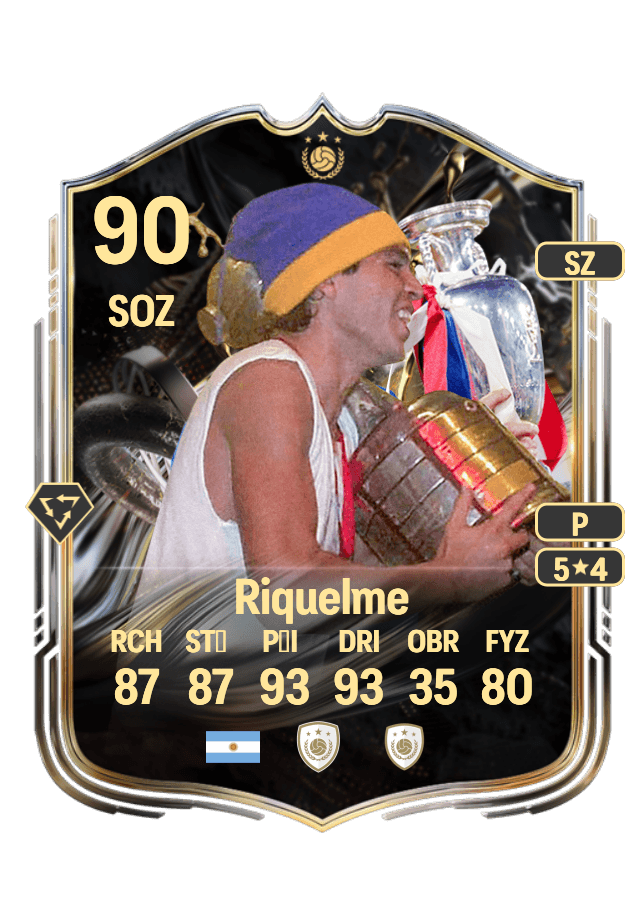 Juan Román Riquelme card