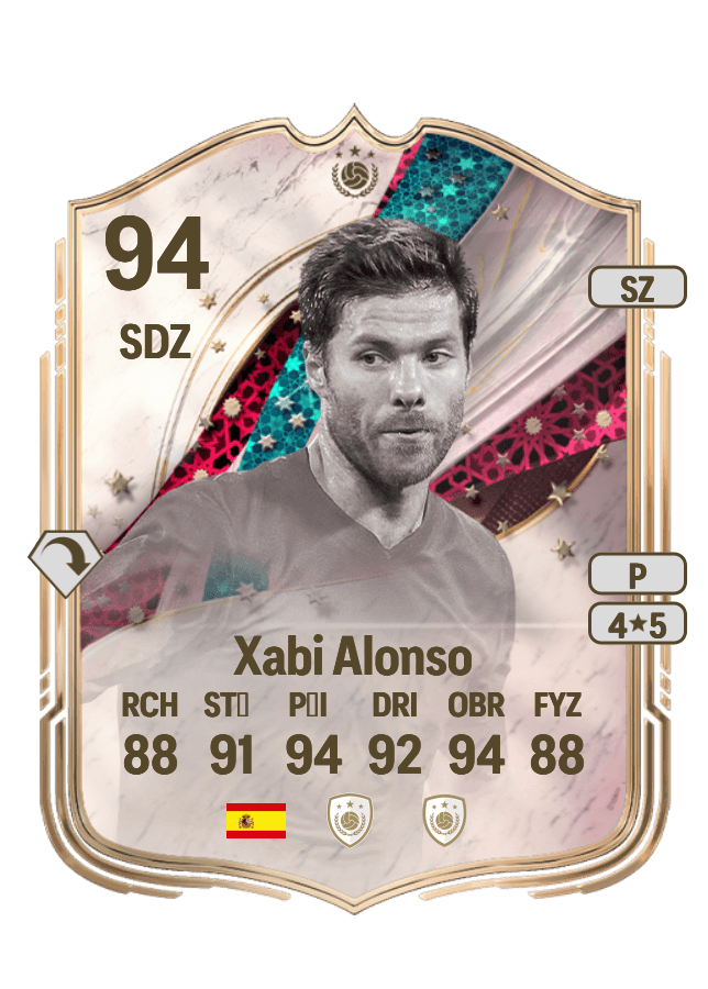 Xabi Alonso card