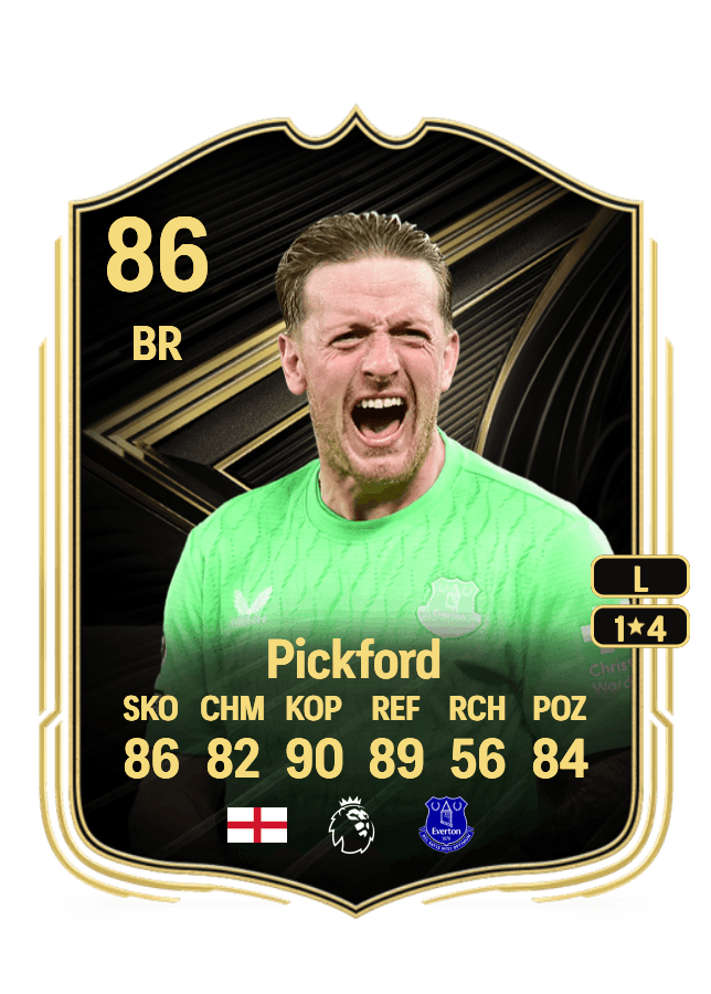 Jordan Pickford card