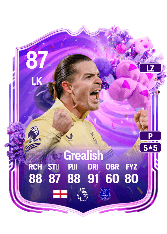 Jack Grealish card