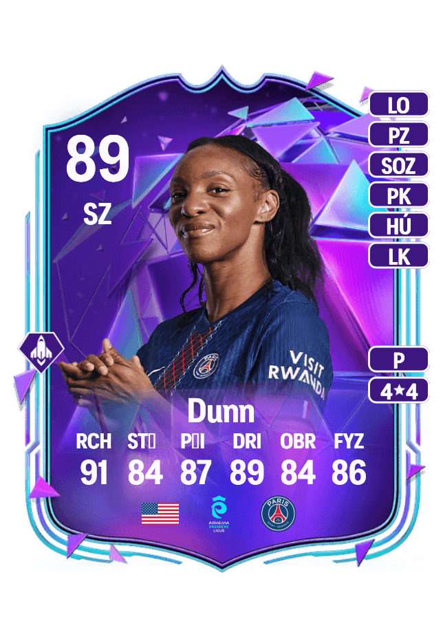 Crystal Dunn card
