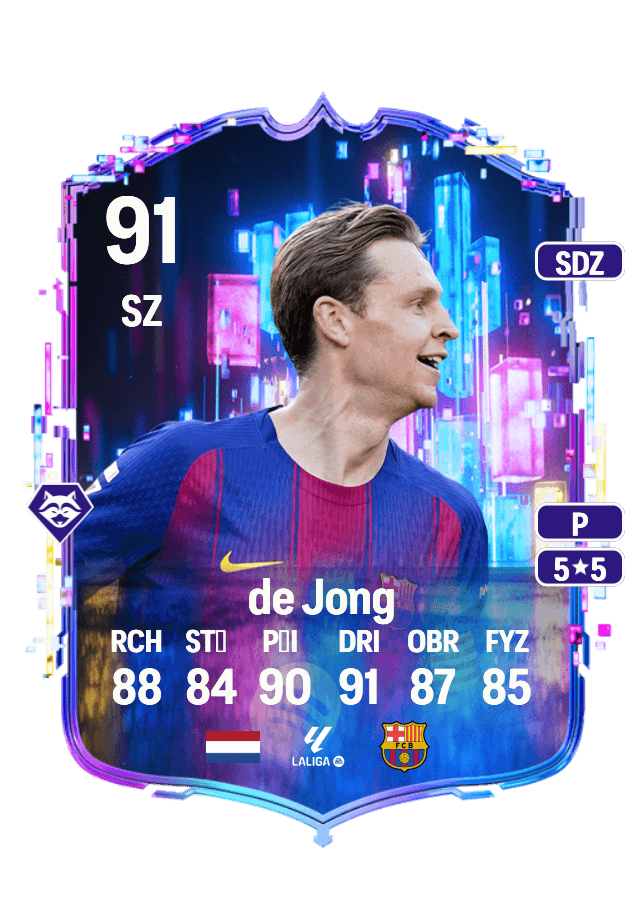 Frenkie de Jong card
