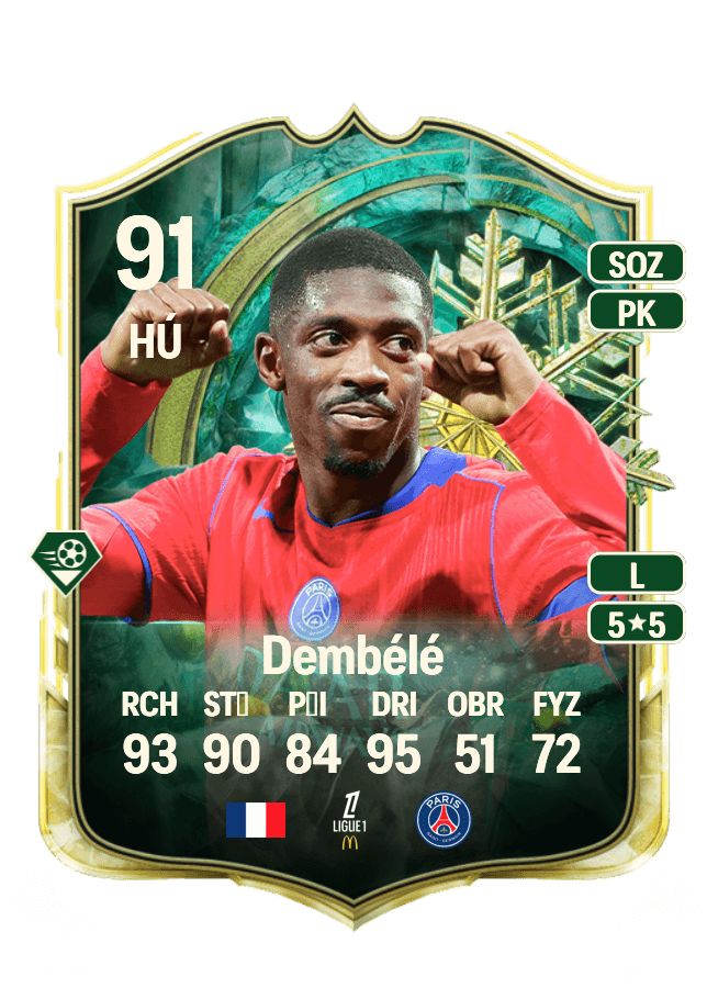 Ousmane Dembélé card