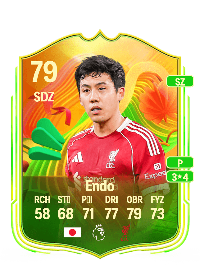 Wataru Endo card