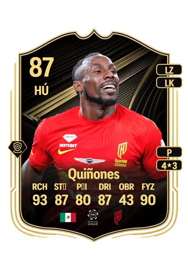 Julian Quiñones card