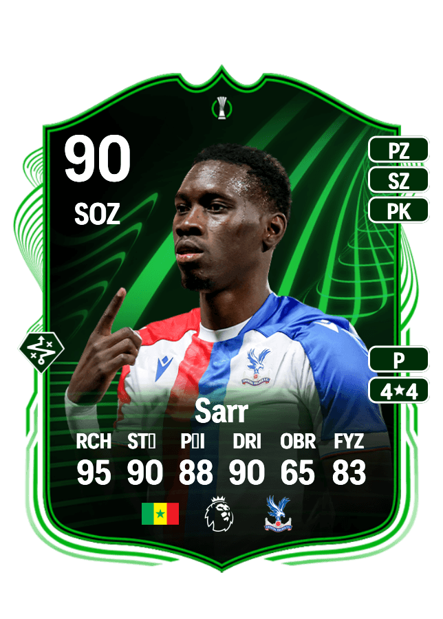 Ismaïla Sarr card