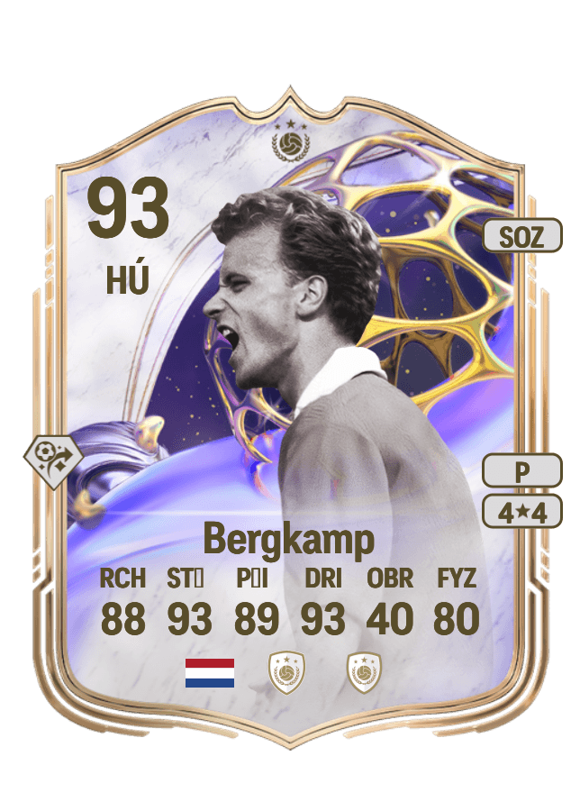 Dennis Bergkamp card
