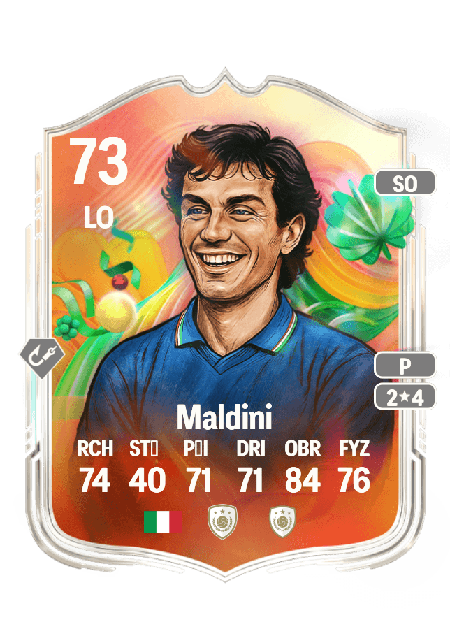 Paolo Maldini card