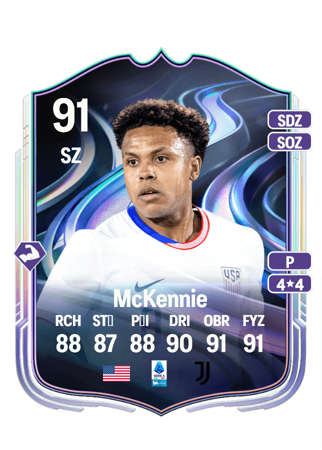 Weston McKennie card