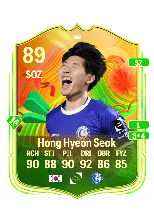 Hong Hyeon Seok card
