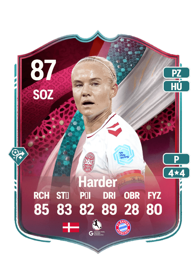 Pernille Harder card