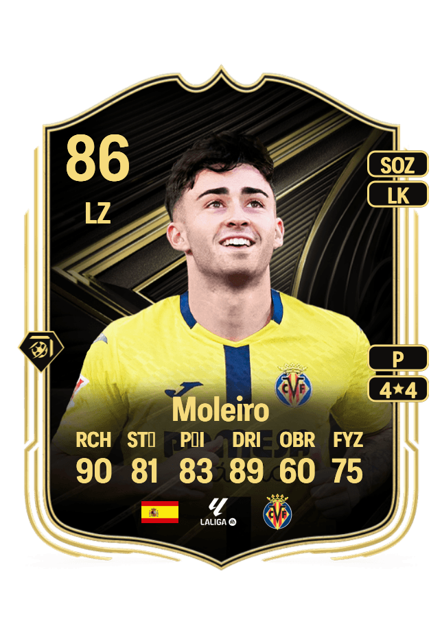Moleiro card