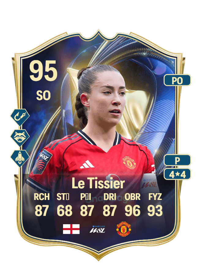 Maya Le Tissier card