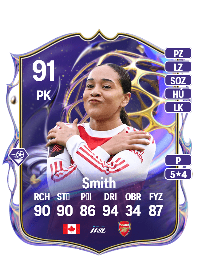 Olivia Smith card