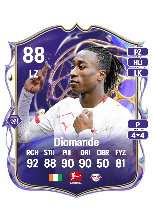 Yan Diomande card