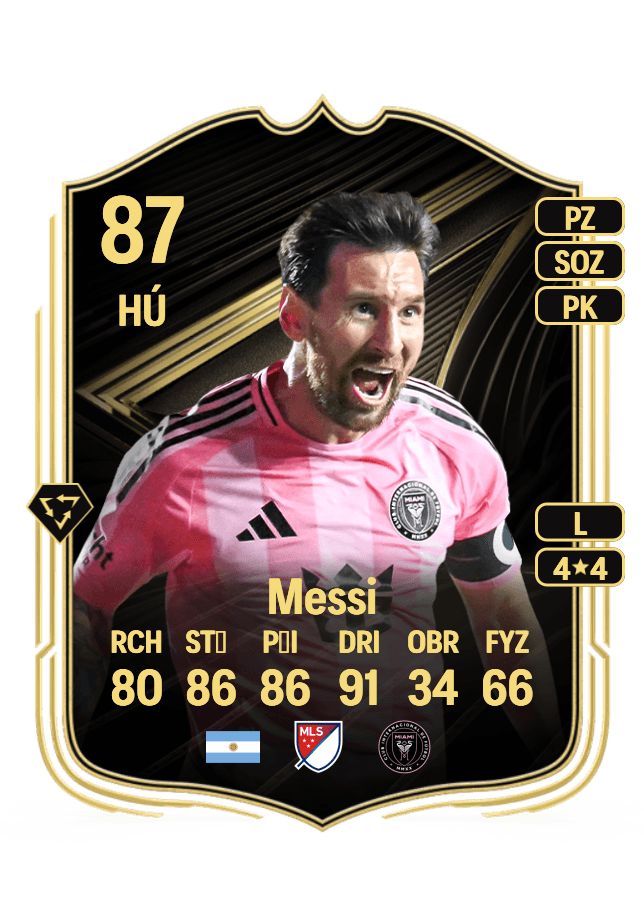 Lionel Messi card