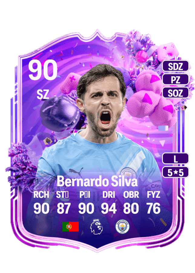 Bernardo Silva card