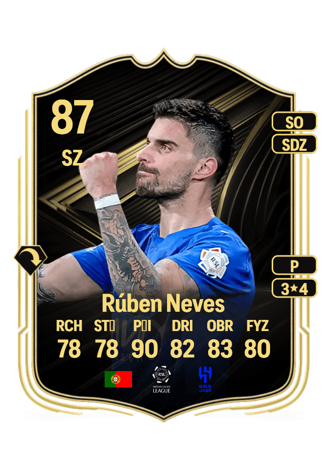 Rúben Neves card