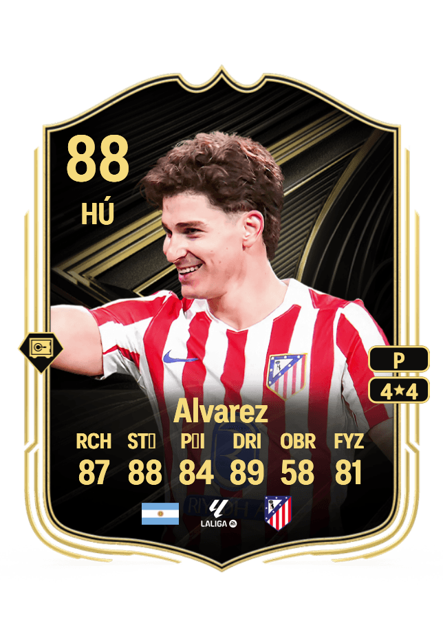 Julián Alvarez card