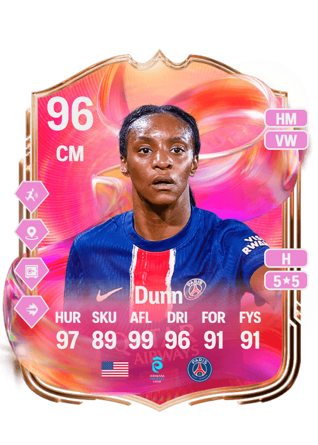 Crystal Dunn card