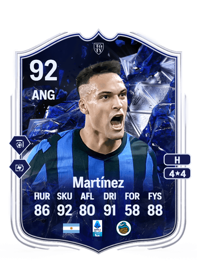Lautaro Martínez card