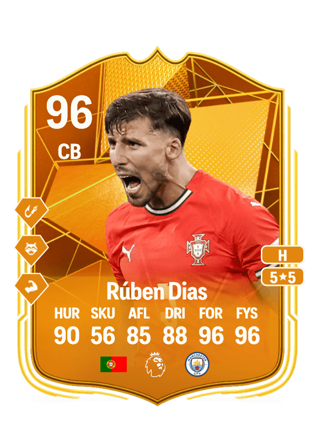 Rúben Dias card