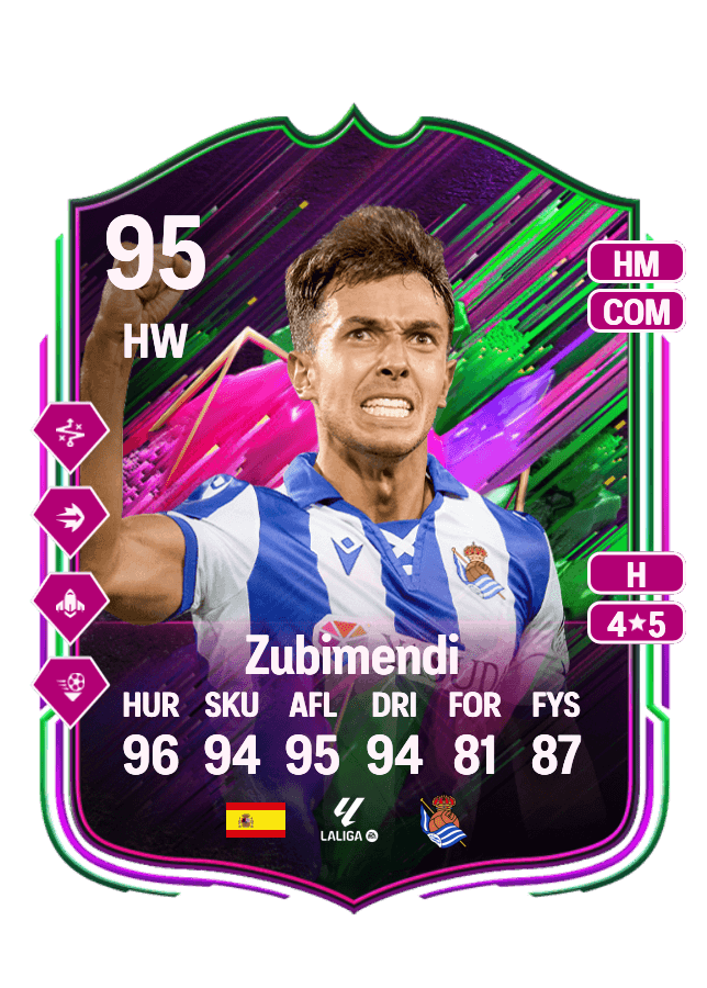Zubimendi card