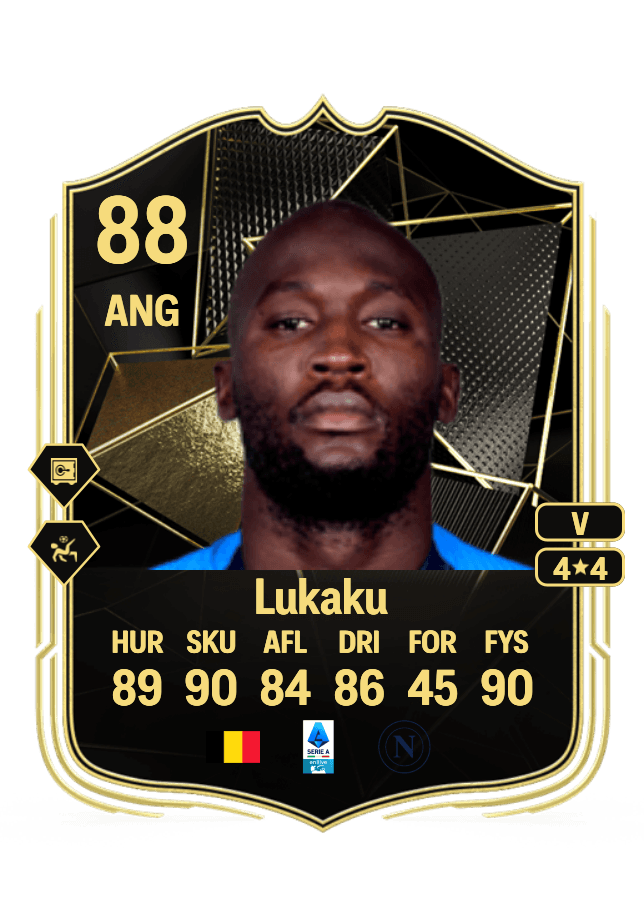 Romelu Lukaku card