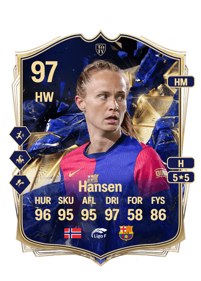 Caroline Graham Hansen card