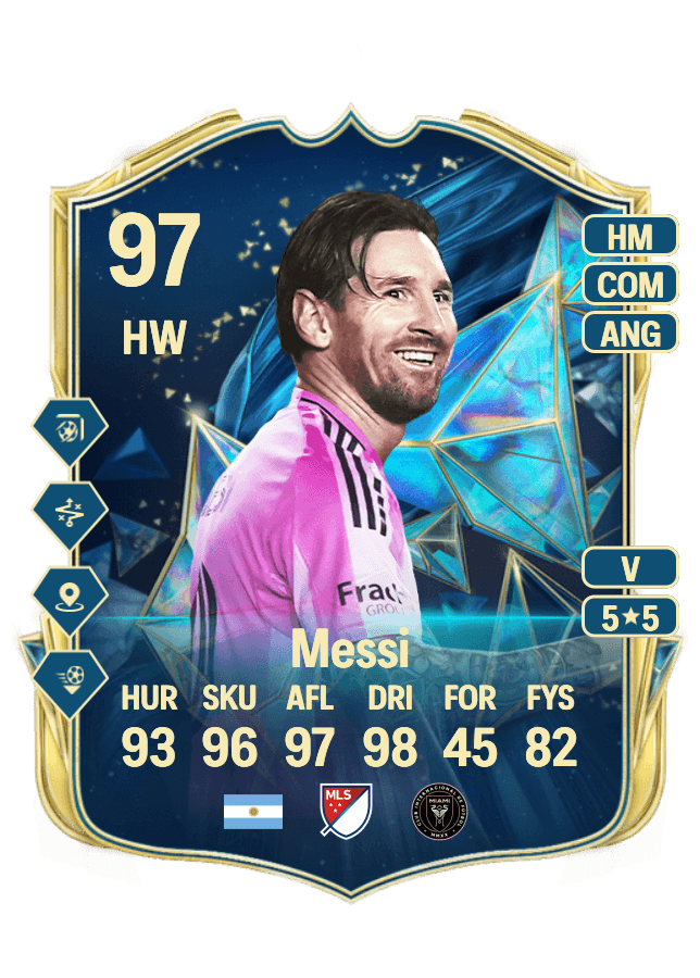 Lionel Messi card