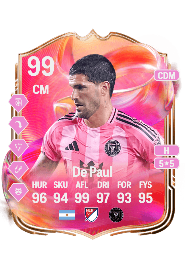 Rodrigo De Paul card