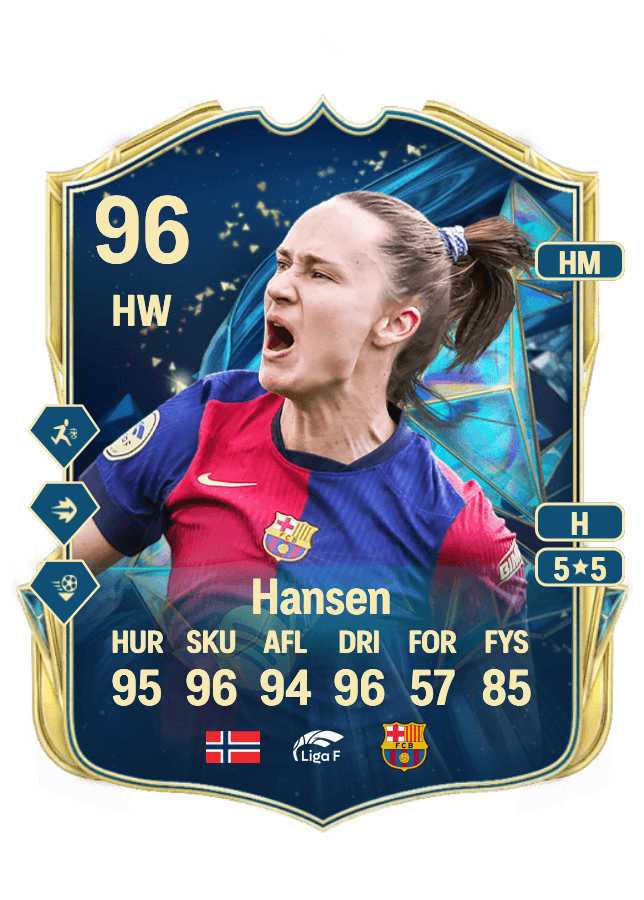 Caroline Graham Hansen card