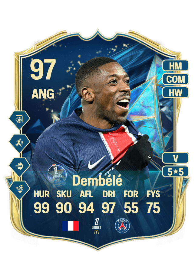 Ousmane Dembélé card