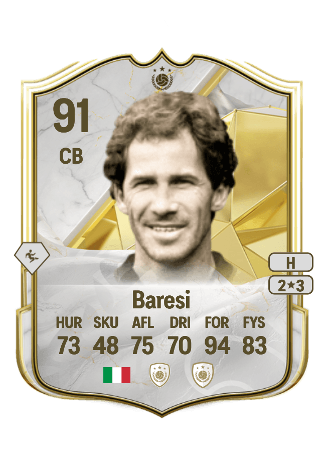 Franco Baresi card