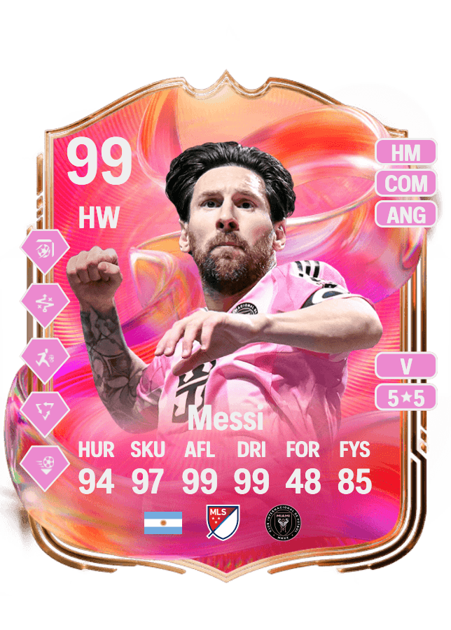 Lionel Messi card