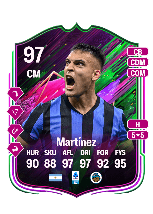 Lautaro Martínez card