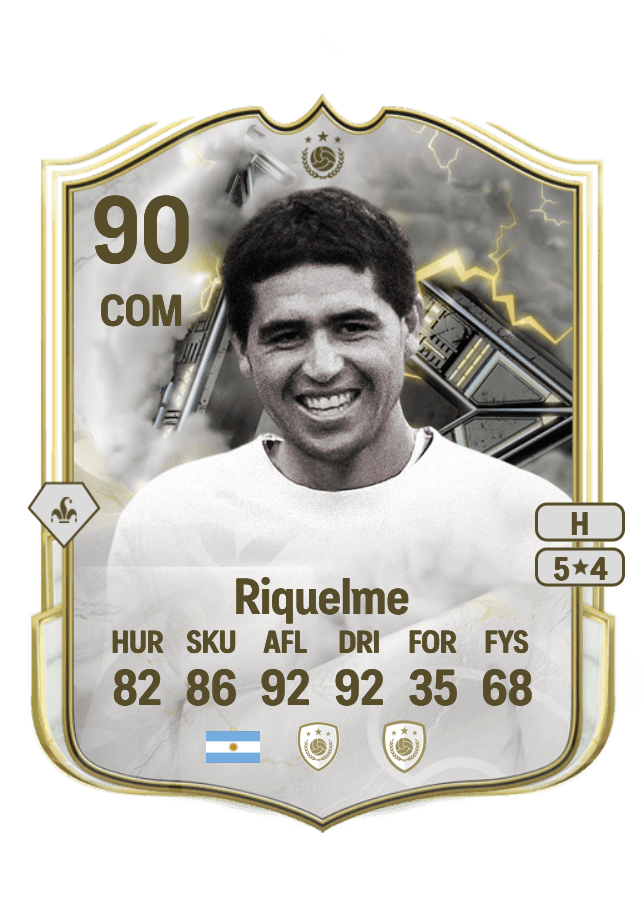 Juan Román Riquelme card