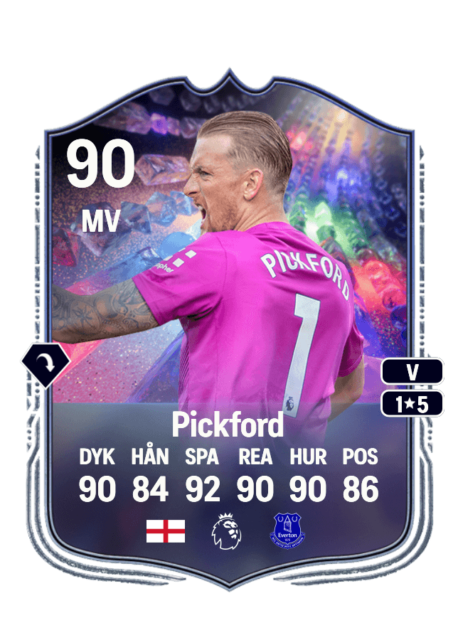 Jordan Pickford card