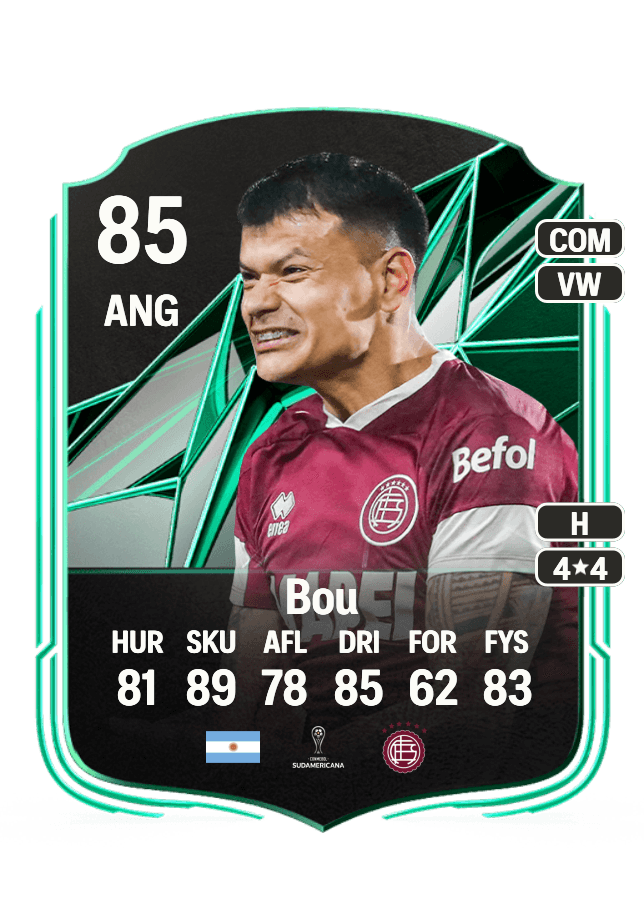 Walter Bou card