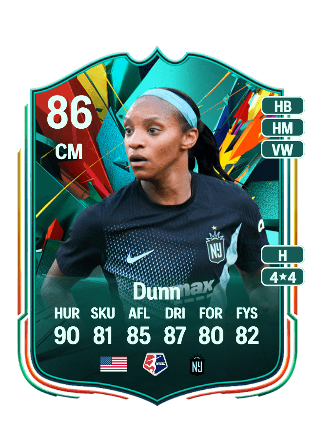 Crystal Dunn card