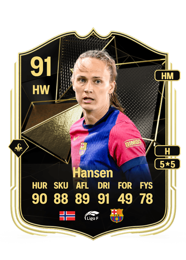 Caroline Graham Hansen card
