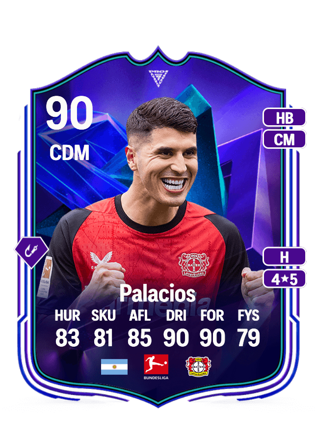 Exequiel Palacios card