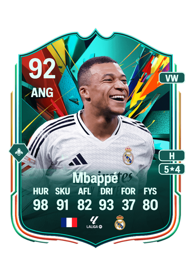 Kylian Mbappé card